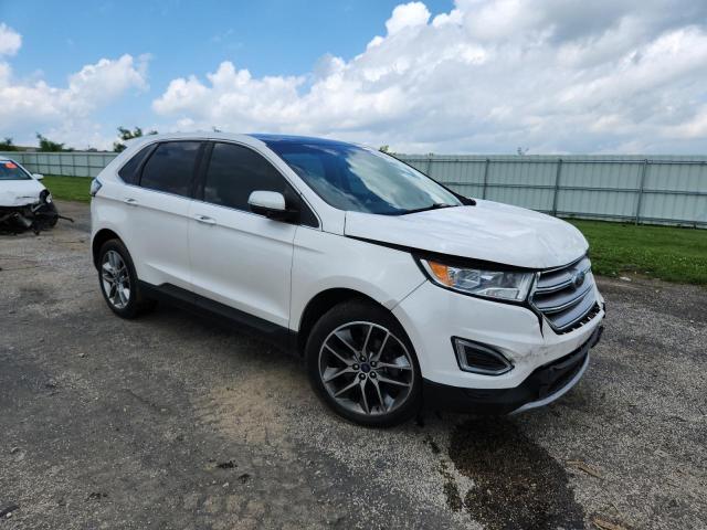Vin: 2fmtk3k92fbb40011, lot: 62682935, ford edge titanium 20154
