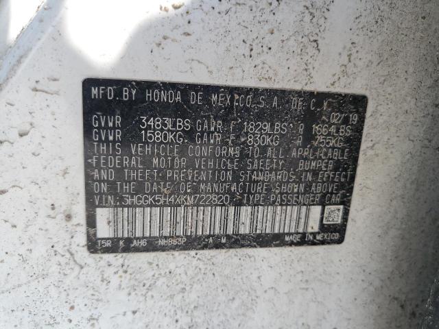 2019 HONDA FIT LX #3279535278