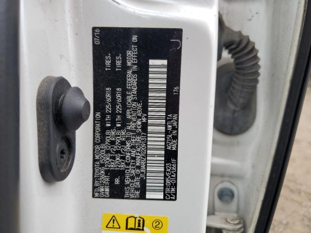 2016 LEXUS NX 200T BA JTJBARBZ7G2091317