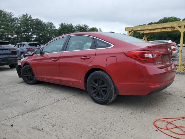 HYUNDAI SONATA SE 2017 maroon  gas 5NPE24AF9HH481391 photo #3