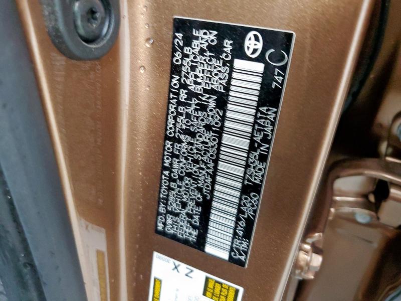 2025 TOYOTA CROWN PLAT JTDAFAAF0S3011092