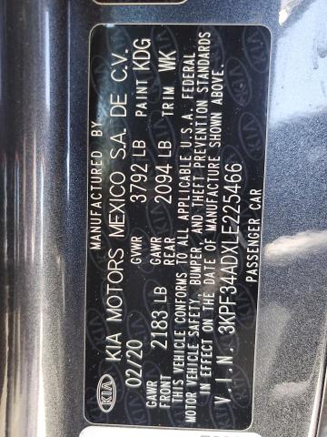 2020 KIA FORTE GT L - 3KPF34ADXLE225466