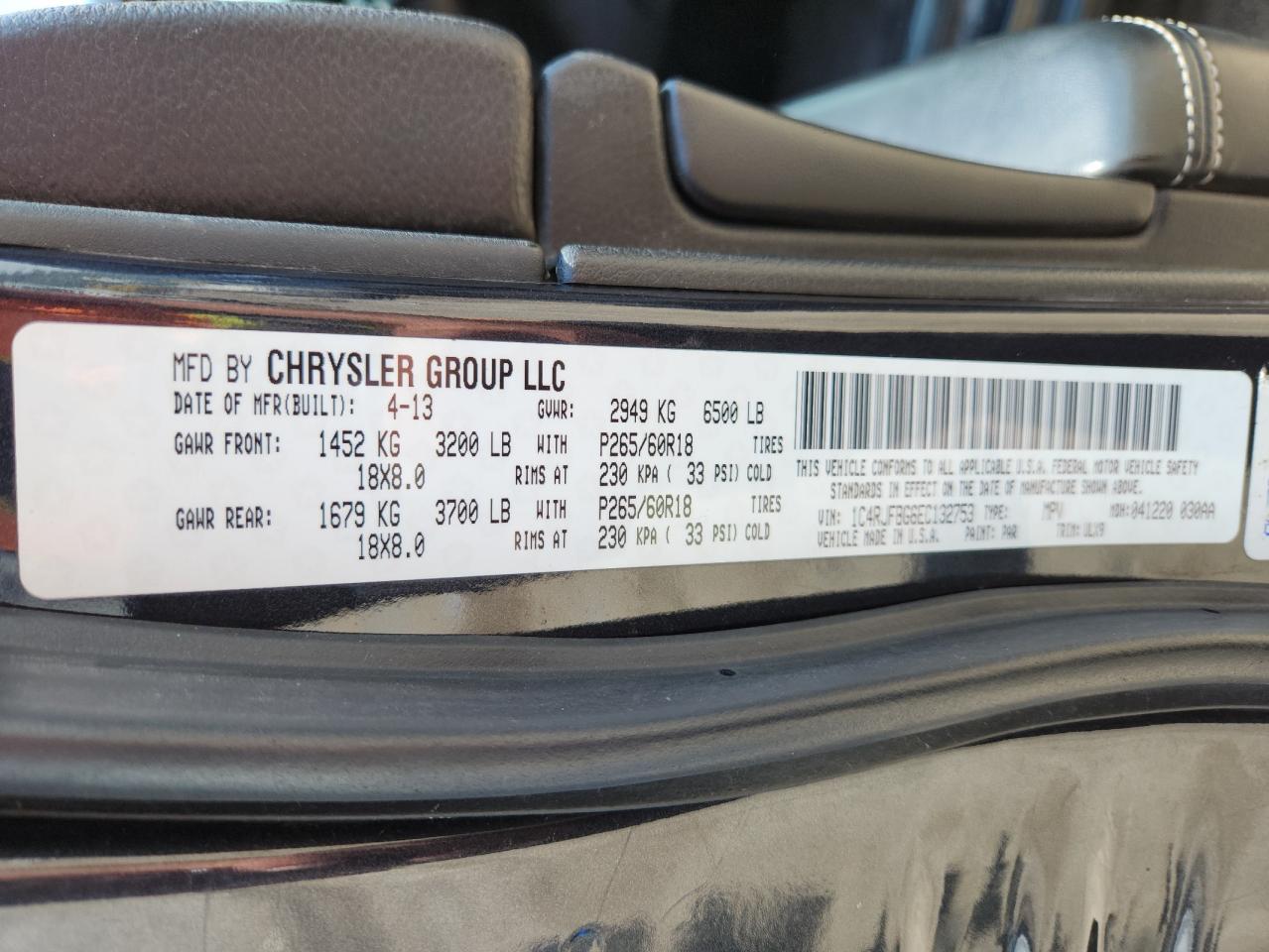 JEEP GRAND CHEROKEE LIMITED