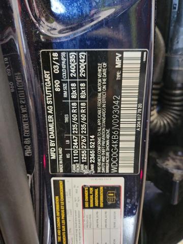 2018 MERCEDES-BENZ GLC 300 4M WDC0G4KB6JV093042