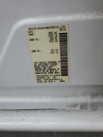 2015 NISSAN LEAF S 1N4AZ0CP0FC312464