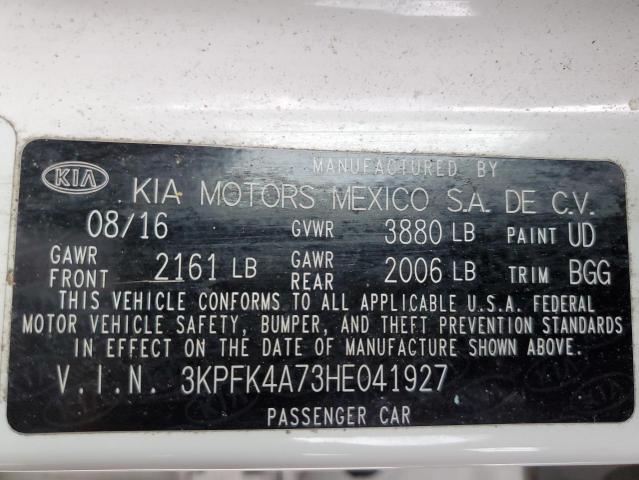 2017 KIA FORTE LX - 3KPFK4A73HE041927