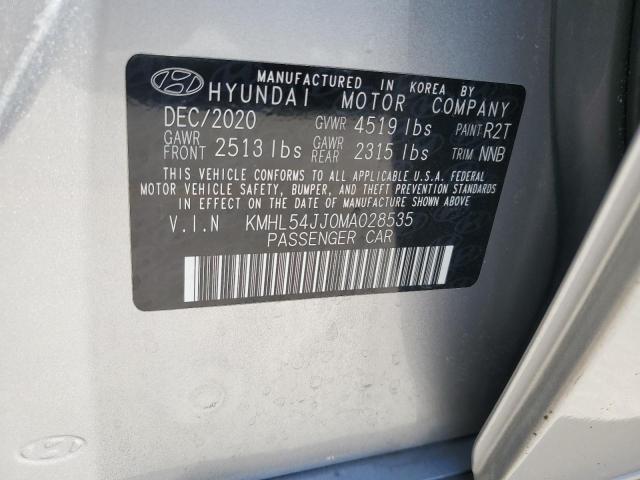 2021 HYUNDAI SONATA HYB KMHL54JJ0MA028535