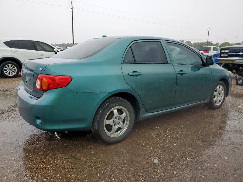 TOYOTA COROLLA BA 2009 teal  gas 1NXBU40E39Z128198 photo #4