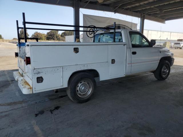 DODGE RAM 2500 2001 white chassis gas 3B6KC26Z51M535118 photo #4