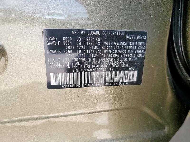 2024 SUBARU ASCENT TOU 4S4WMAWD8R3441168