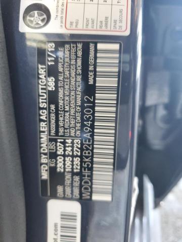 2014 MERCEDES-BENZ E 350 - WDDHF5KB2EA943012