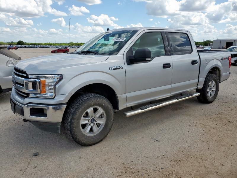 FORD F150 SUPER 2019 silver  gas 1FTEW1E44KKD75001 photo #1