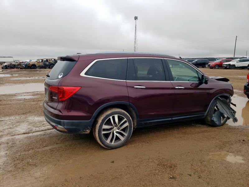 Vin: 5fnyf5h99gb028277, lot: 59103345, honda pilot touring 20163