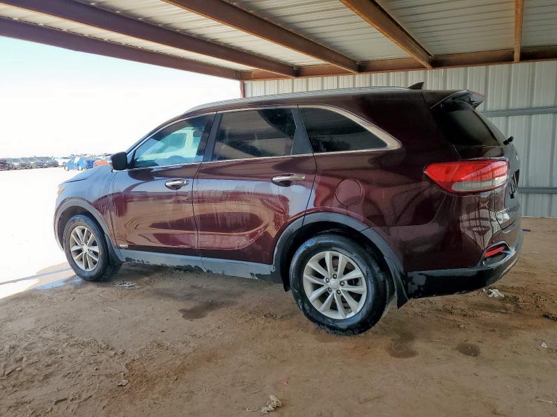 Vin: 5xypgda31jg362697, lot: 58537715, kia sorento lx 20182