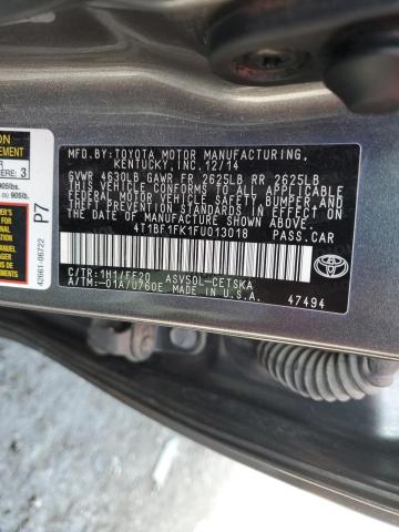 2015 TOYOTA CAMRY LE - 4T1BF1FK1FU013018