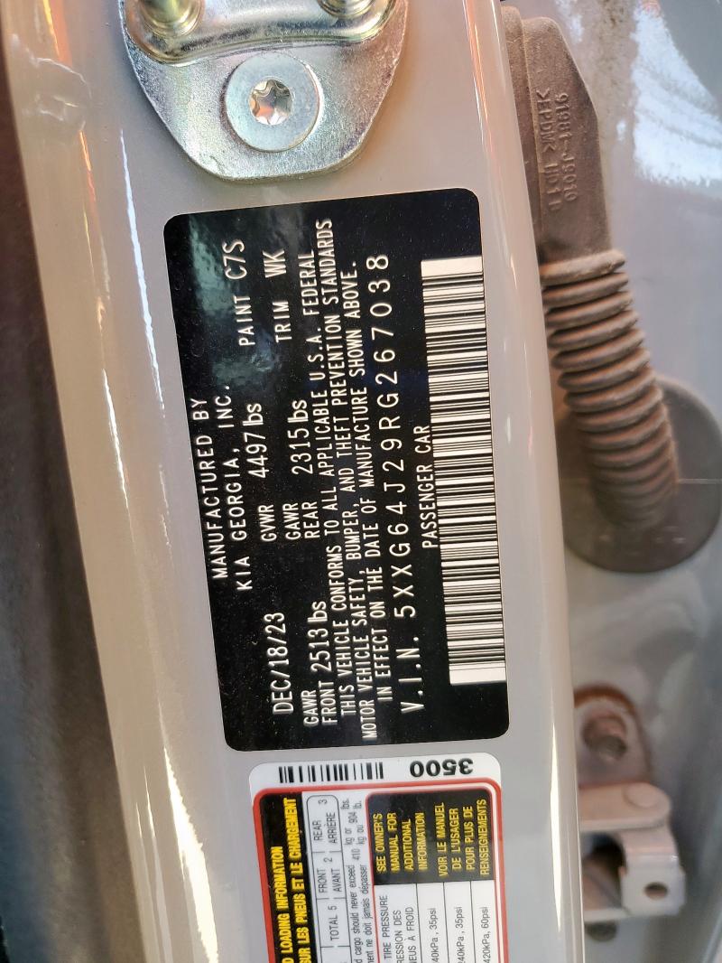 2024 KIA K5 GT LINE 5XXG64J29RG267038