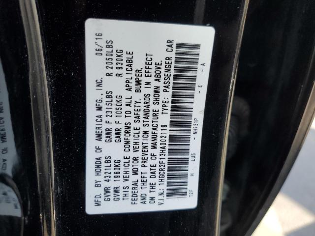 2017 HONDA ACCORD SPORT SPECIAL EDITION 1HGCR2F13HA002119