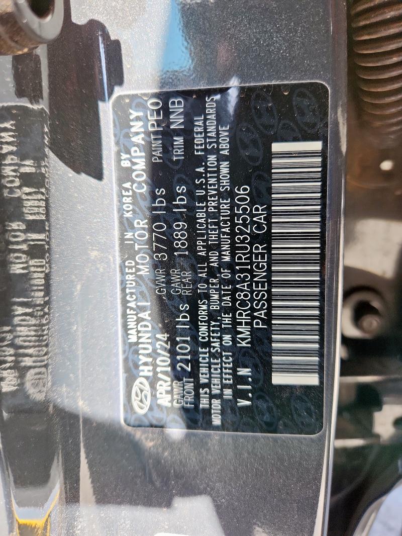 2024 HYUNDAI VENUE SEL KMHRC8A31RU325506