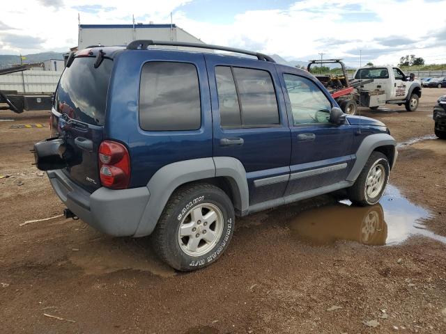 JEEP LIBERTY SP 2005 blue 4dr spor gas 1J4GL48K75W626257 photo #4