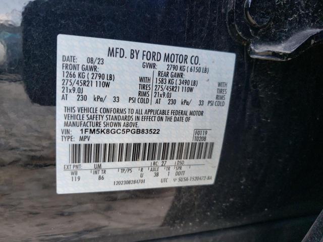 2023 FORD EXPLORER S - 1FM5K8GC5PGB83522