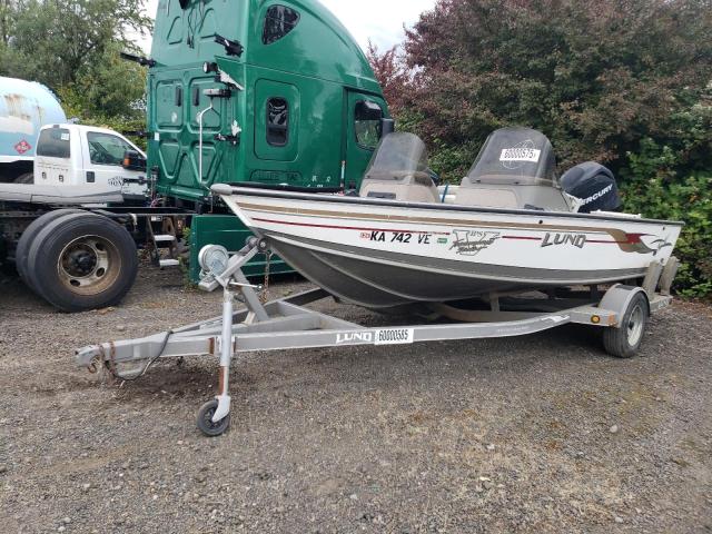 LUND BOAT W/TRL 2004 white   LUNBM425C404 photo #3