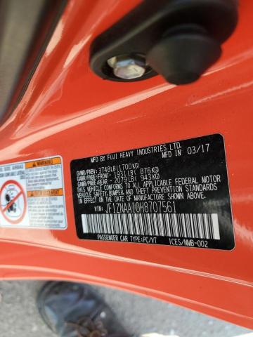 2017 TOYOTA 86 BASE JF1ZNAA10H8707561