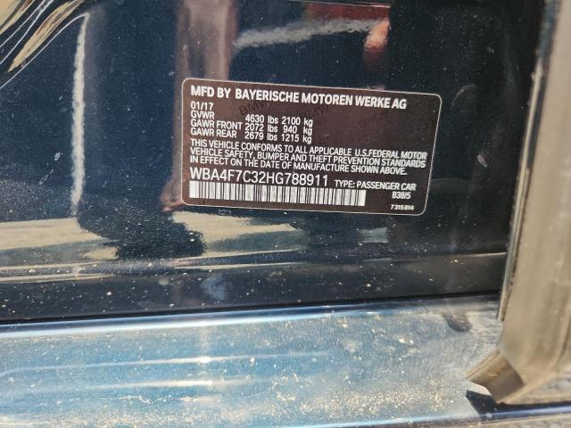 2017 BMW 430I GRAN WBA4F7C32HG788911