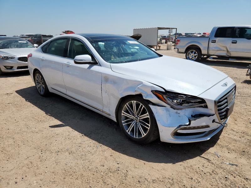 Vin: kmhgn4je6ju216605, lot: 61950305, genesis g80 base 20184