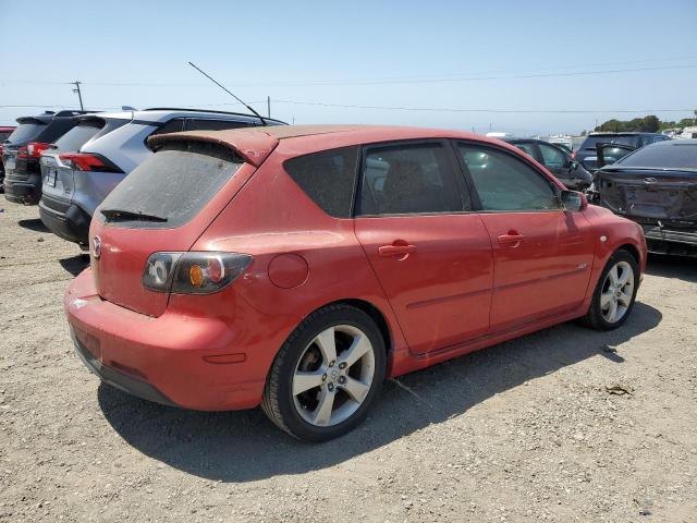 MAZDA 3 HATCHBAC 2006 red  gas JM1BK344861434915 photo #4