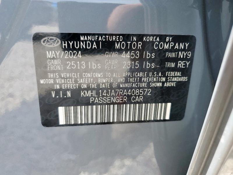 2024 HYUNDAI SONATA SEL - KMHL14JA7RA408572