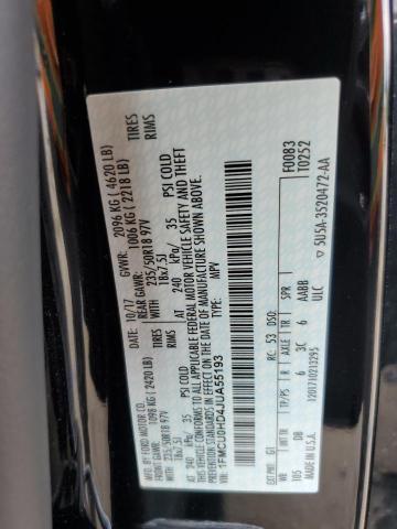 2018 FORD ESCAPE SEL 1FMCU0HD4JUA55193