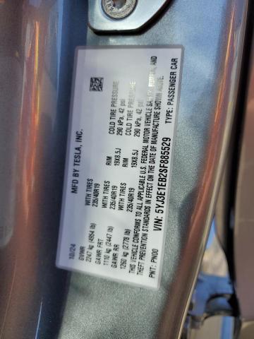 2025 TESLA MODEL 3 - 5YJ3E1EB2SF885529