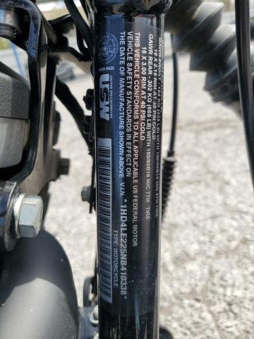 2022 HARLEY-DAVIDSON XL883 N 1HD4LE225NB410338