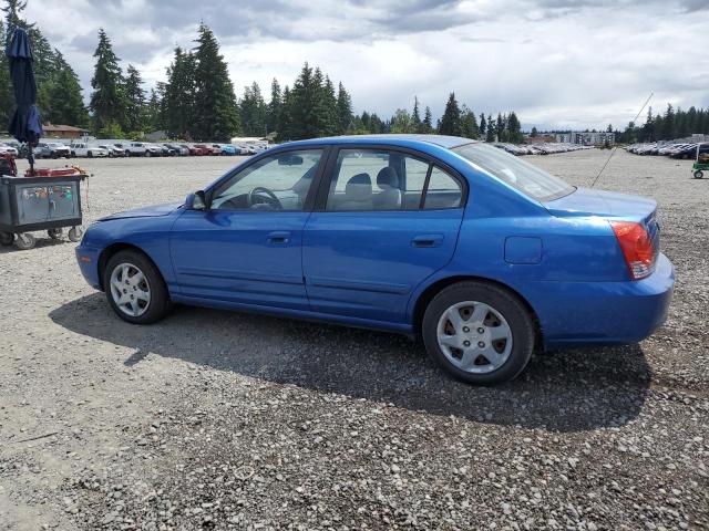 HYUNDAI ELANTRA GL 2004 blue  gas KMHDN46D34U887172 photo #3