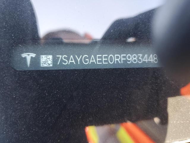 2024 TESLA MODEL Y 7SAYGAEE0RF983448