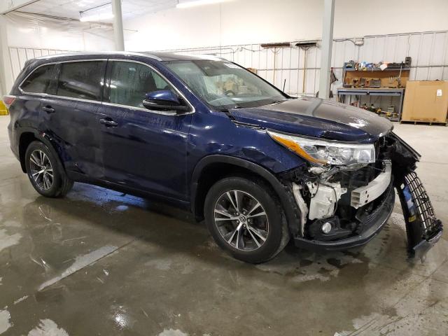 Vin: 5tdjkrfh8gs233356, lot: 59718165, toyota highlander xle 20164