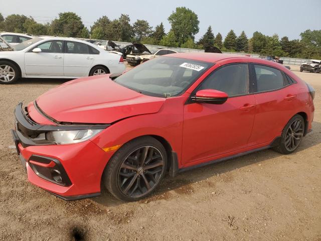 Vin: shhfk7h40mu401204, lot: 59362825, honda civic sport 2021 img_1