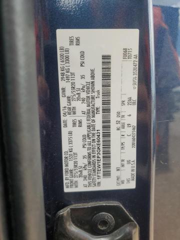 2016 FORD F150 SUPER - 1FTEW1EP3GKE60431