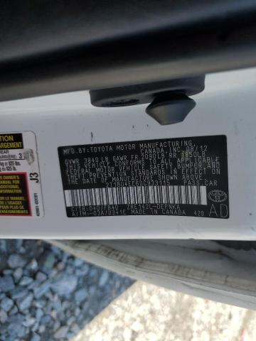 2013 TOYOTA COROLLA BA - 2T1BU4EE6DC933115