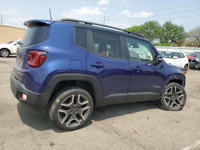 Vin: zacnjdd18mpm17621, lot: 59574785, jeep renegade limited 20213