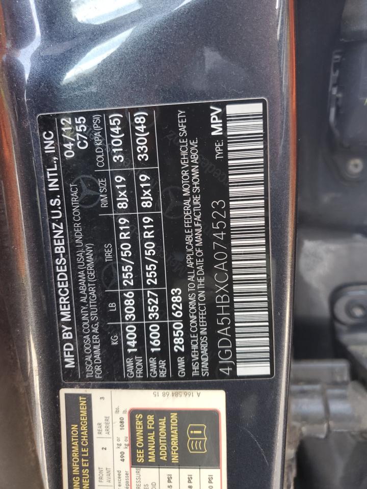 MERCEDES-BENZ M-CLASS 350 4MATIC