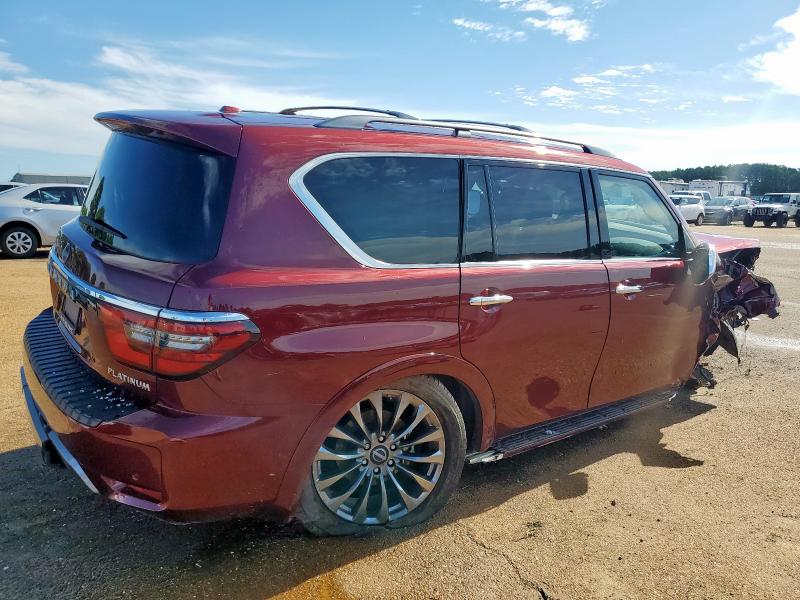 Vin: jn8ay2da6m9373996, lot: 59710245, nissan armada platinum 20213