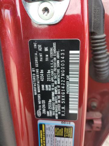 2021 KIA K5 LXS - 5XXG14J27MG005431