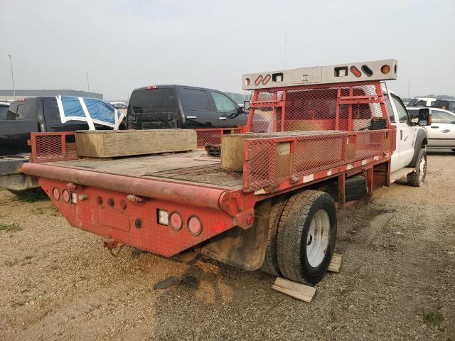 FORD F550 SUPER 2011 white crew cha diesel 1FD0W5HT4BEC65337 photo #4