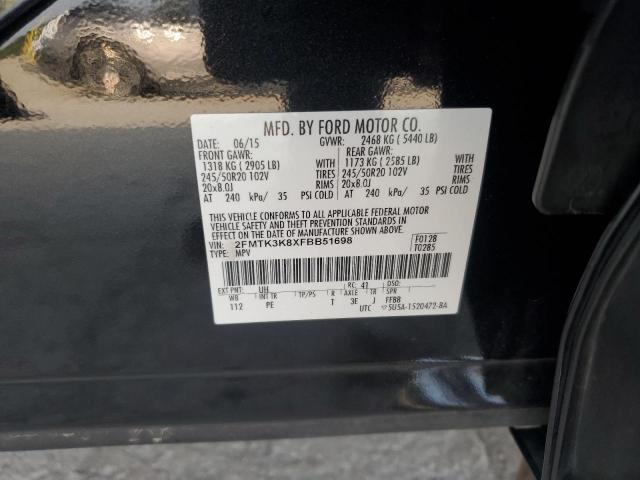 2015 FORD EDGE TITAN - 2FMTK3K8XFBB51698