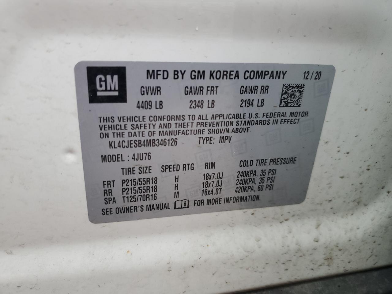 BUICK ENCORE PREFERRED