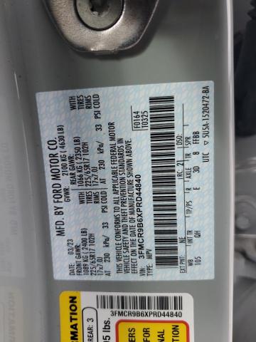 2023 FORD BRONCO SPO - 3FMCR9B6XPRD44840