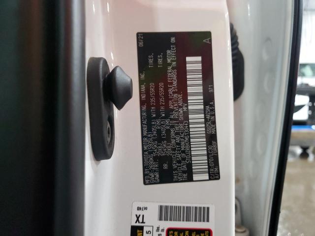 2021 TOYOTA HIGHLANDER - 5TDJZRBH7MS130443