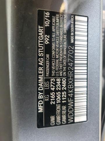 2017 MERCEDES-BENZ C 300 4MAT - WDDWF4KBXHR247702