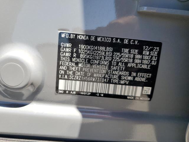 2024 HONDA HR-V SPORT - 3CZRZ1H56RM737047